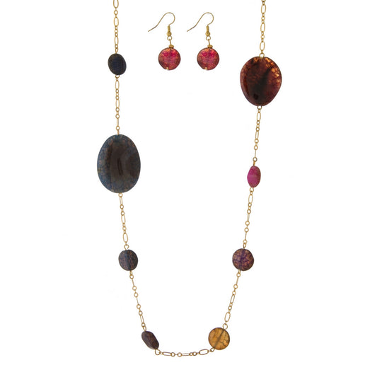 Multcolored Natural Stones Set
