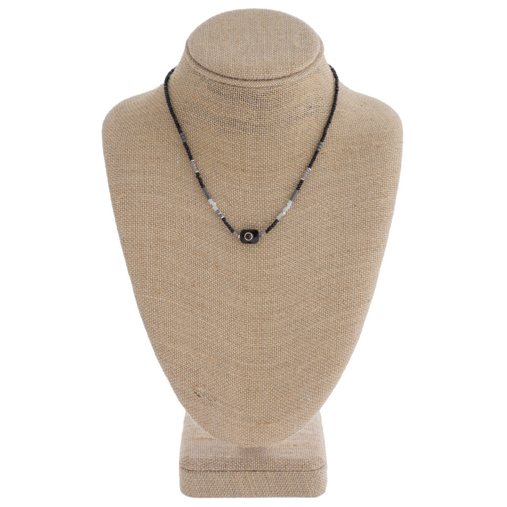 Seed Beaded Boho Necklace