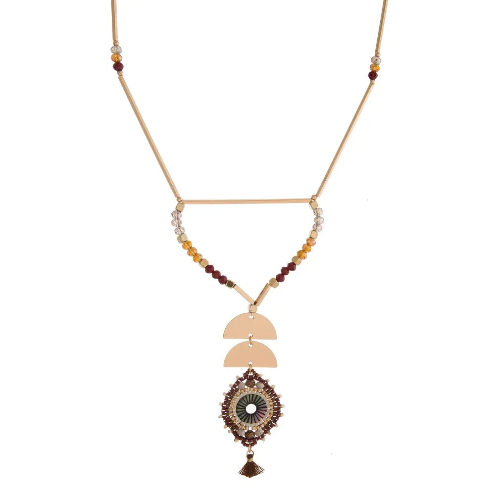 Bohemian Pendant Necklace