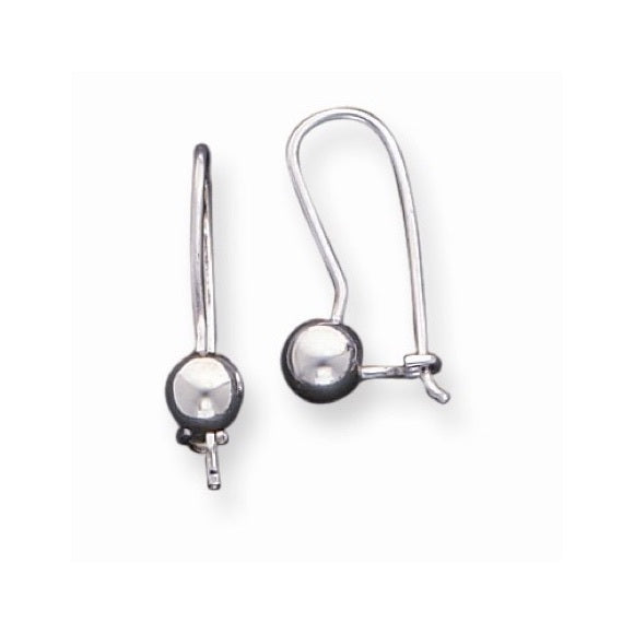 Sterling Silver 4mm Ball Earrings