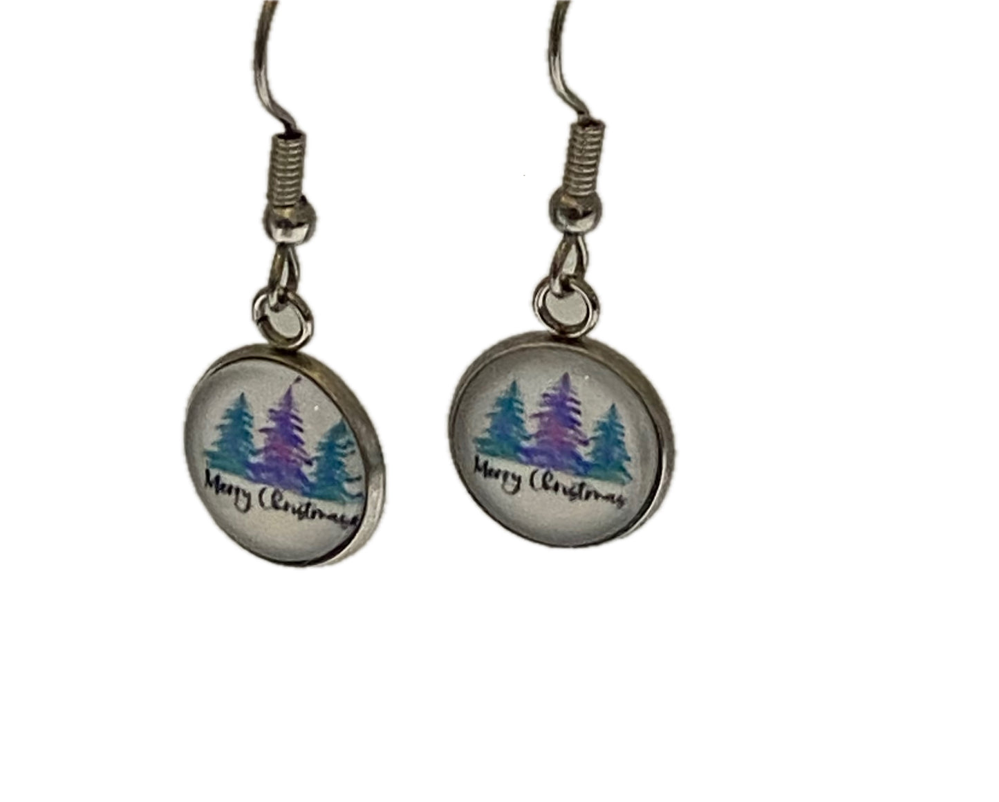 Merry Christmas Dainty Earrings