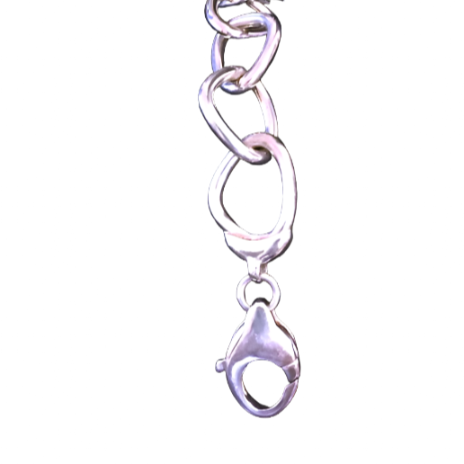 Beautiful Sterling Silver Link Bracelet