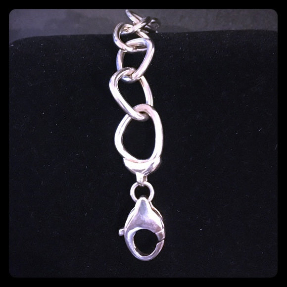 Beautiful Sterling Silver Link Bracelet