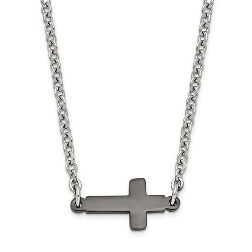Stainless Steel Sideways Cross