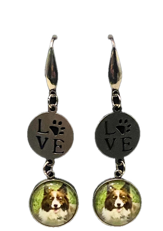 Unique and Beautiful Customizable Medium Pet Earrings