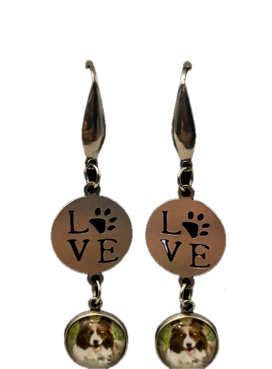 Unique and Beautiful Customizable Small Pet Earrings