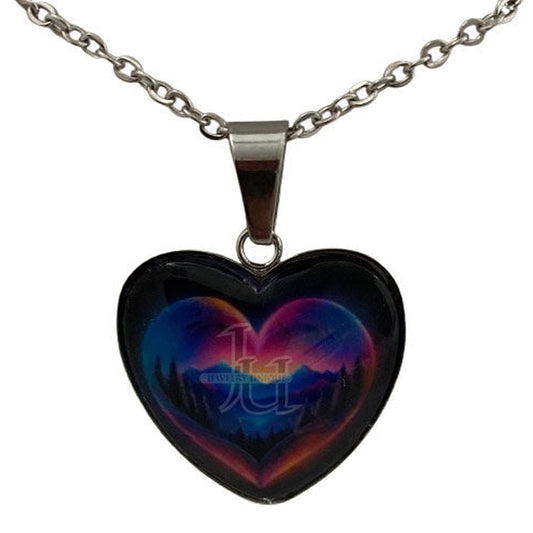 Beauty of the Mountains Heart Necklace