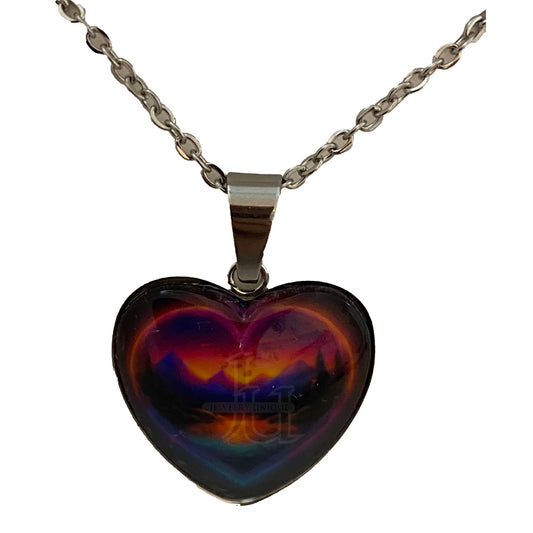 Heart Mountains Necklace